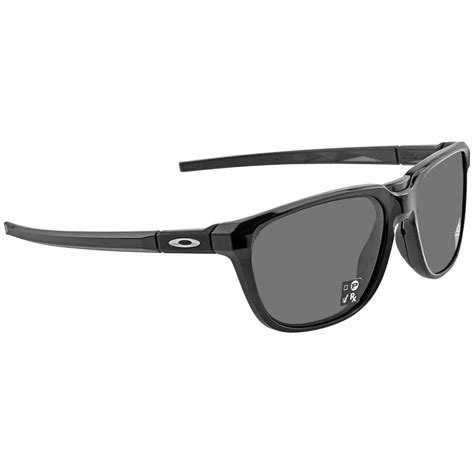 oakley squared mens sunglasses black gray